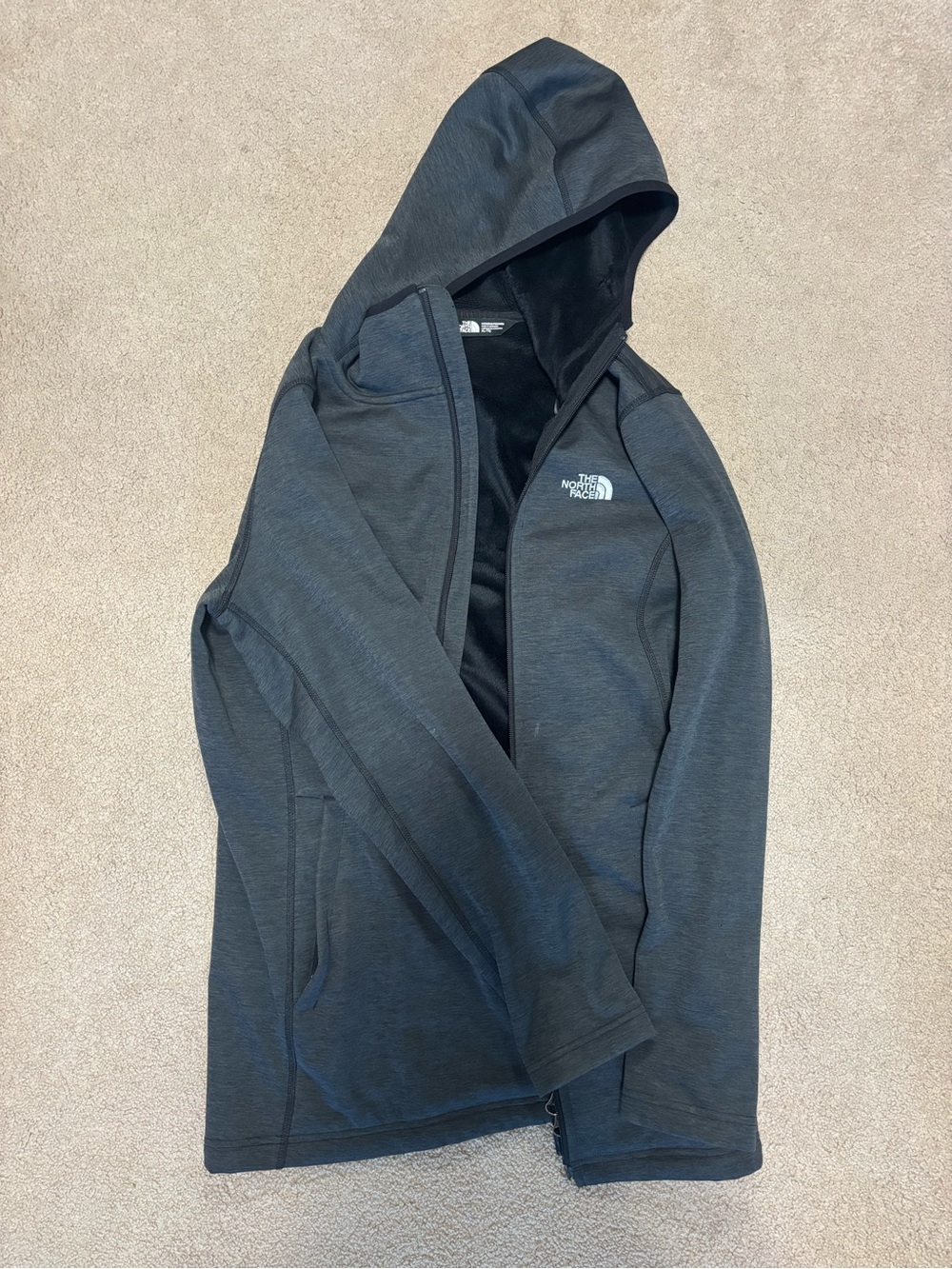The North Face Men’s Hooded Lightweight Jacket - Charcoal